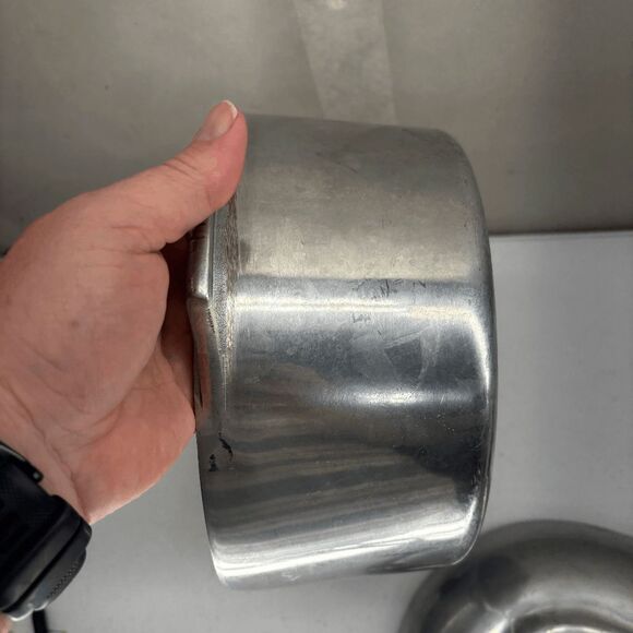 Vintage 1960s Magnalite Roaster Wagner Ware Sidney O 4265-P Aluminum with Trivet - Picture 12 of 16